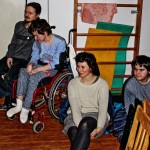 Promítání fotek z puťáku