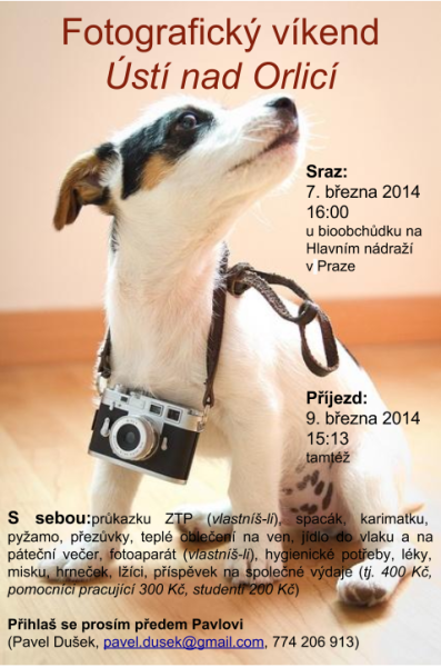 Pozvánka Fotovíkendovka